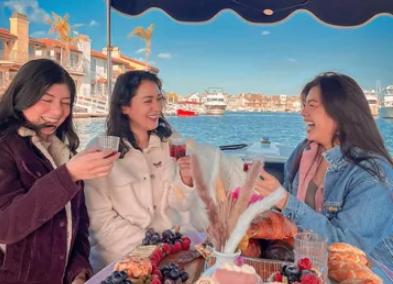 Girlfriends wine cruise