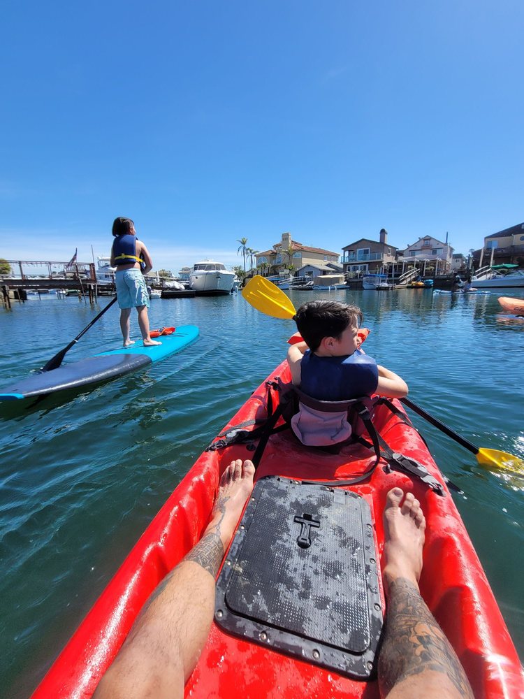 POV from tandem kayak
